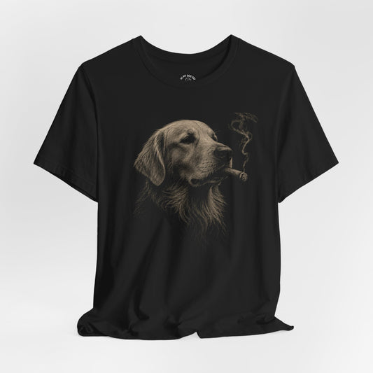The Gentleman Golden Retriever T-Shirt