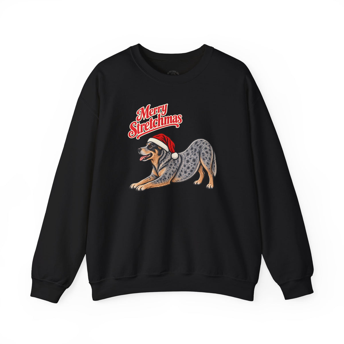Australian Cattle Dog Christmas Sweatshirt | Merry Stretchmas