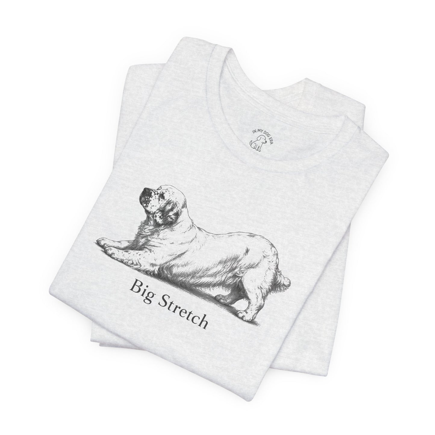 Big Stretch Clumber Spaniel T-Shirt
