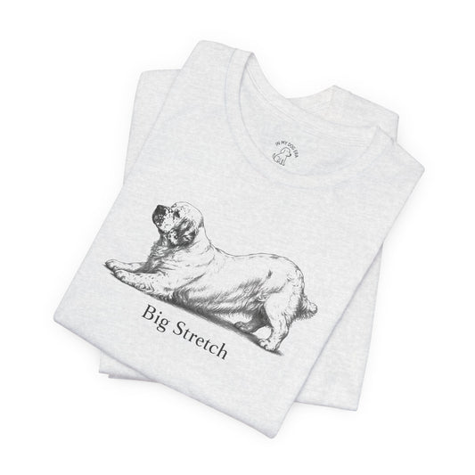Big Stretch Clumber Spaniel T-Shirt