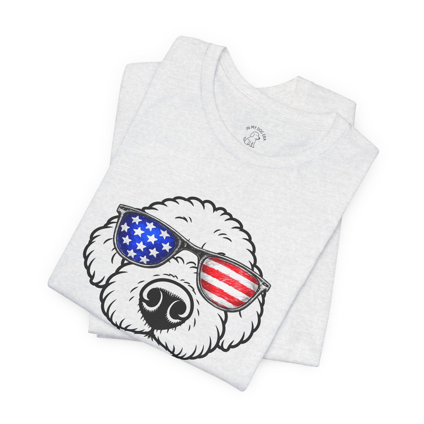 Red, White & BOOP Bichon T-Shirt