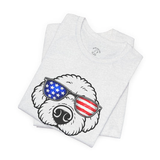 Red, White & BOOP Bichon T-Shirt