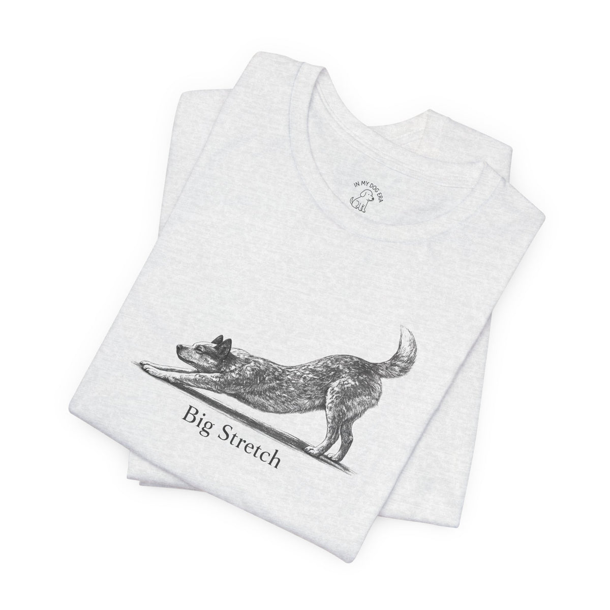 Big Stretch Australian Cattle Dog T-Shirt (Red Heeler)