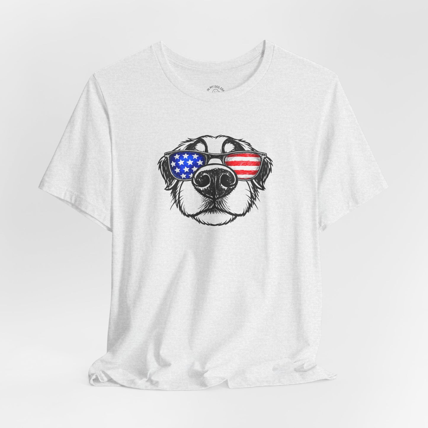 Red, White & BOOP Bernese Mountain Dog T-Shirt