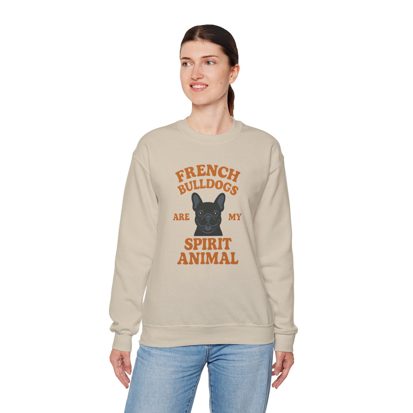 French Bulldogs Are My Spirit Animal Sweatshirt