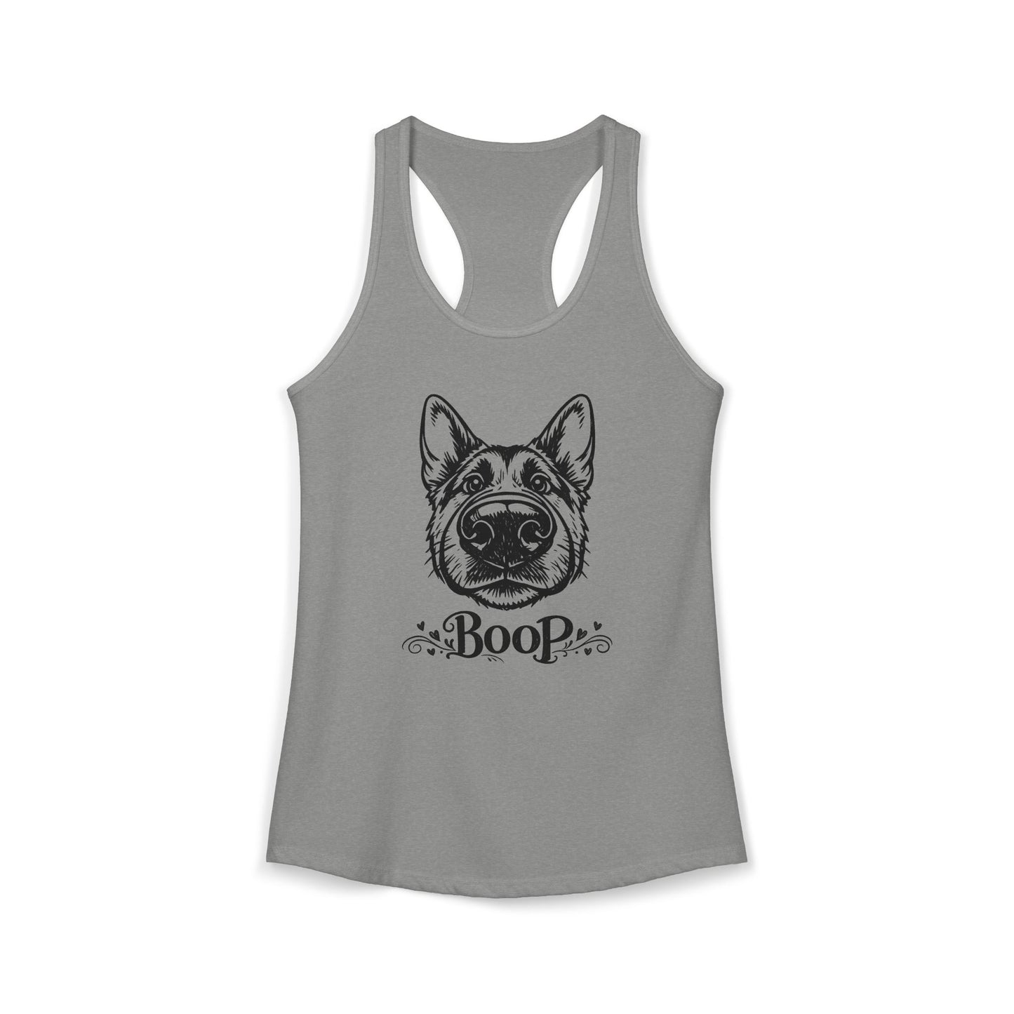 BOOP German Shepherd - Women's Racerback Tanktop