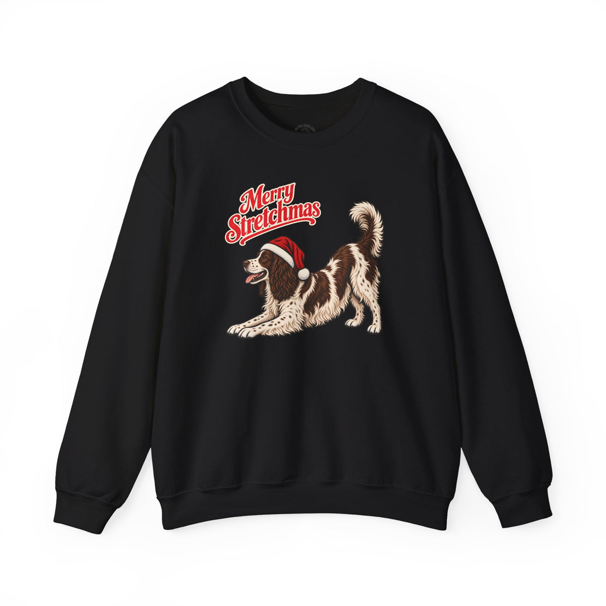 English Springer Spaniel Christmas Sweatshirt | Merry Stretchmas