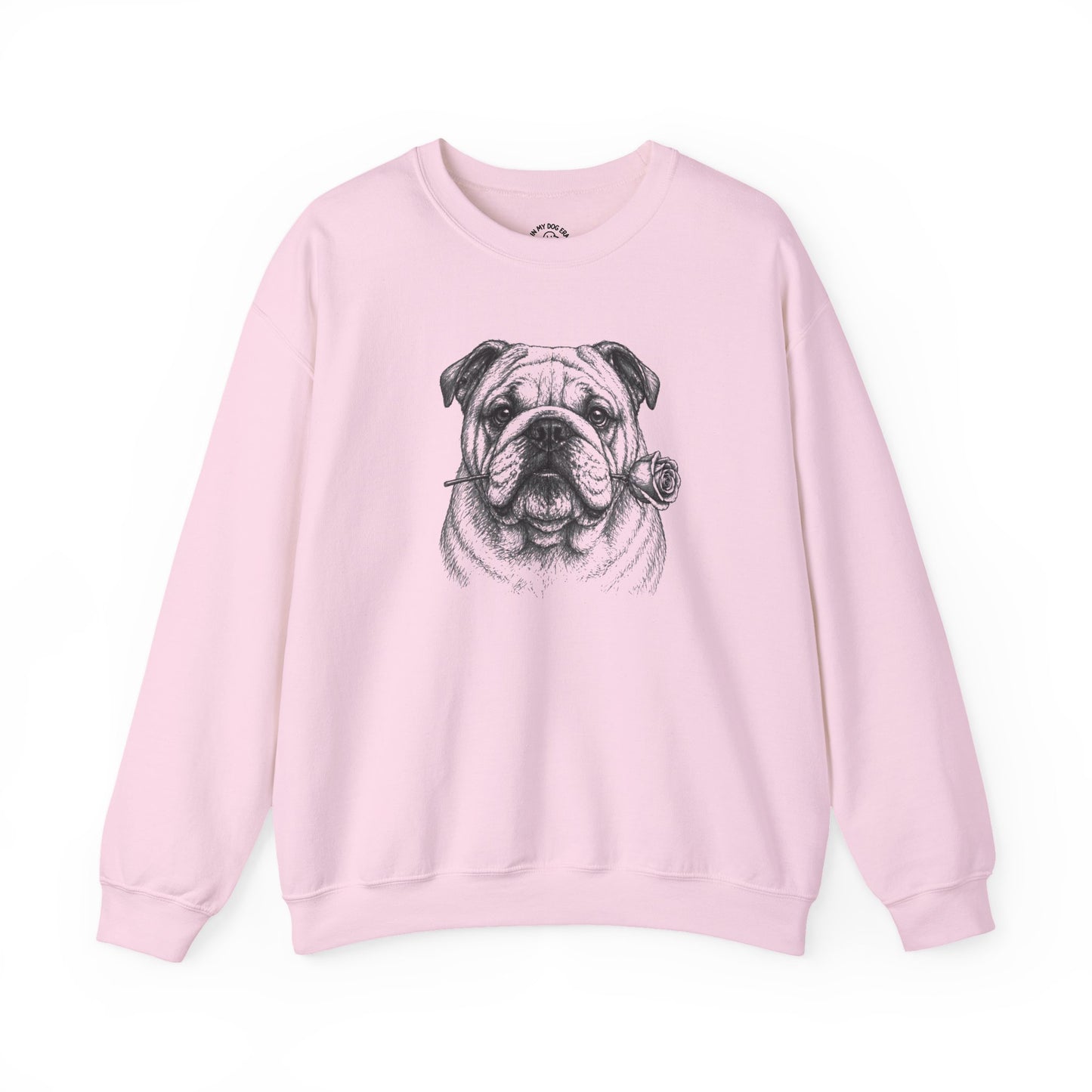 English Bulldog Rose Collection Sweatshirt