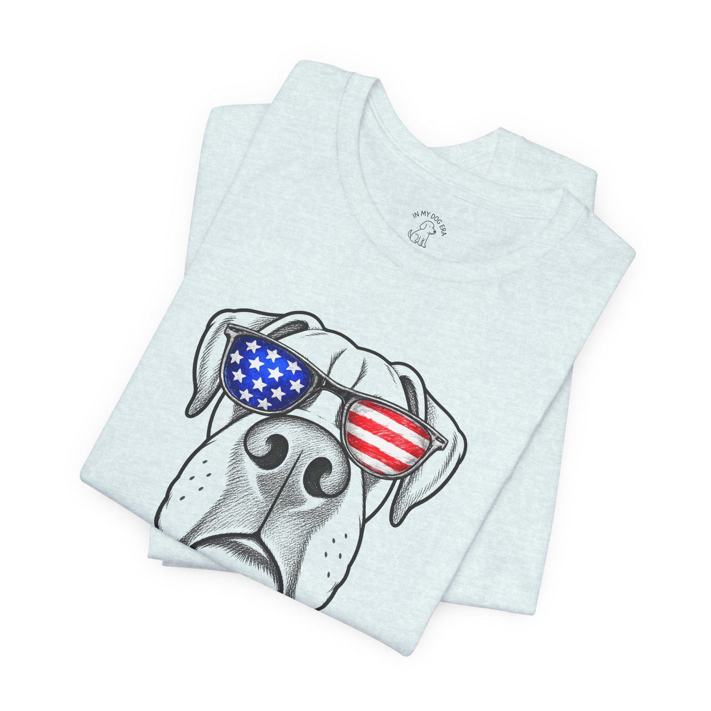 Red, White & BOOP Boxer T-Shirt