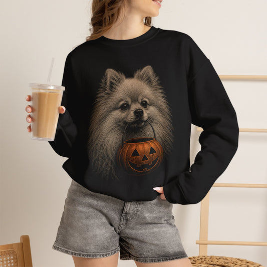 Pomeranian Halloween Sweatshirt – Boop or Treat