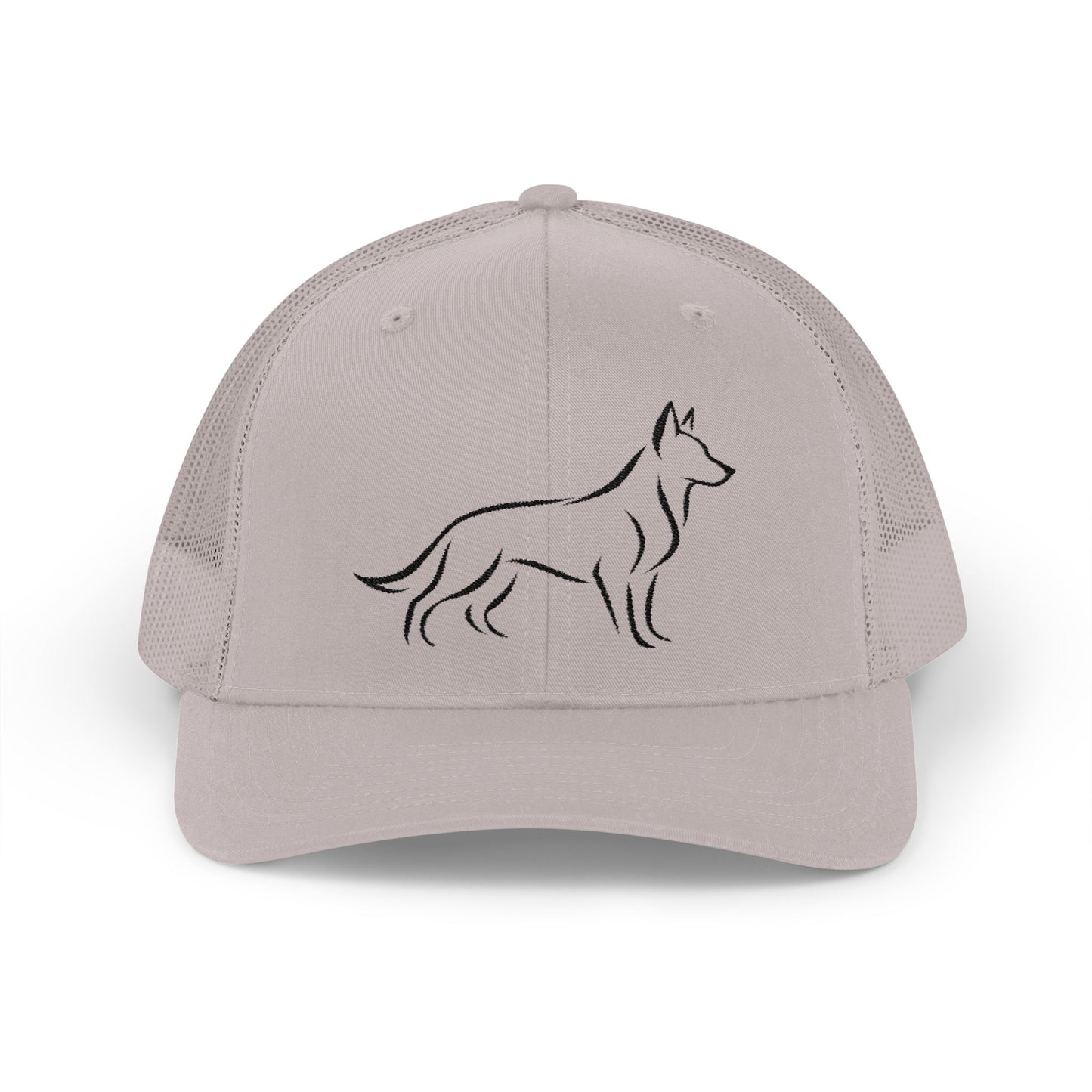 German Shepherd Minimalist Trucker Hat