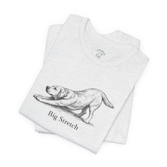 Big Stretch Yellow Labrador Retriever T-Shirt