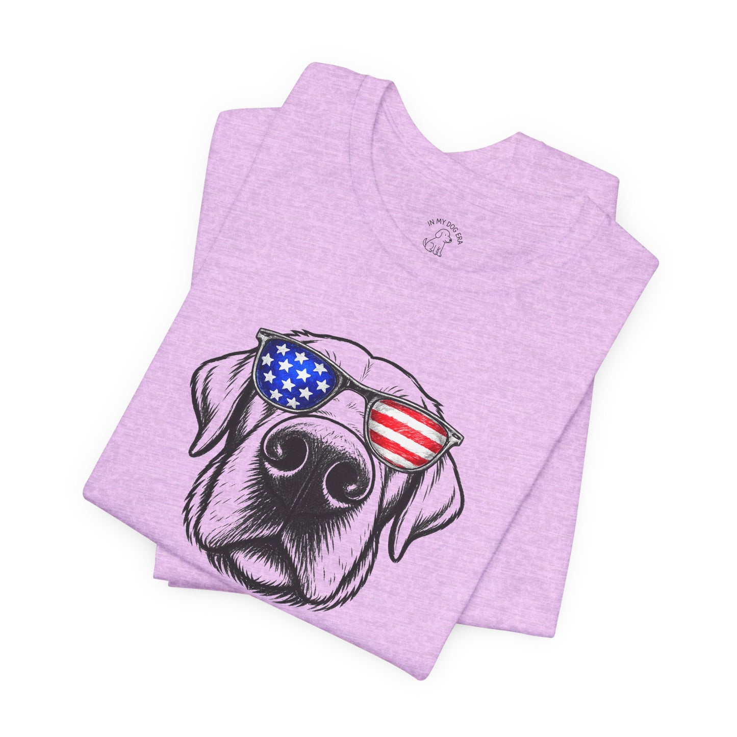 Red, White & BOOP Yellow Labrador Retriever T-Shirt