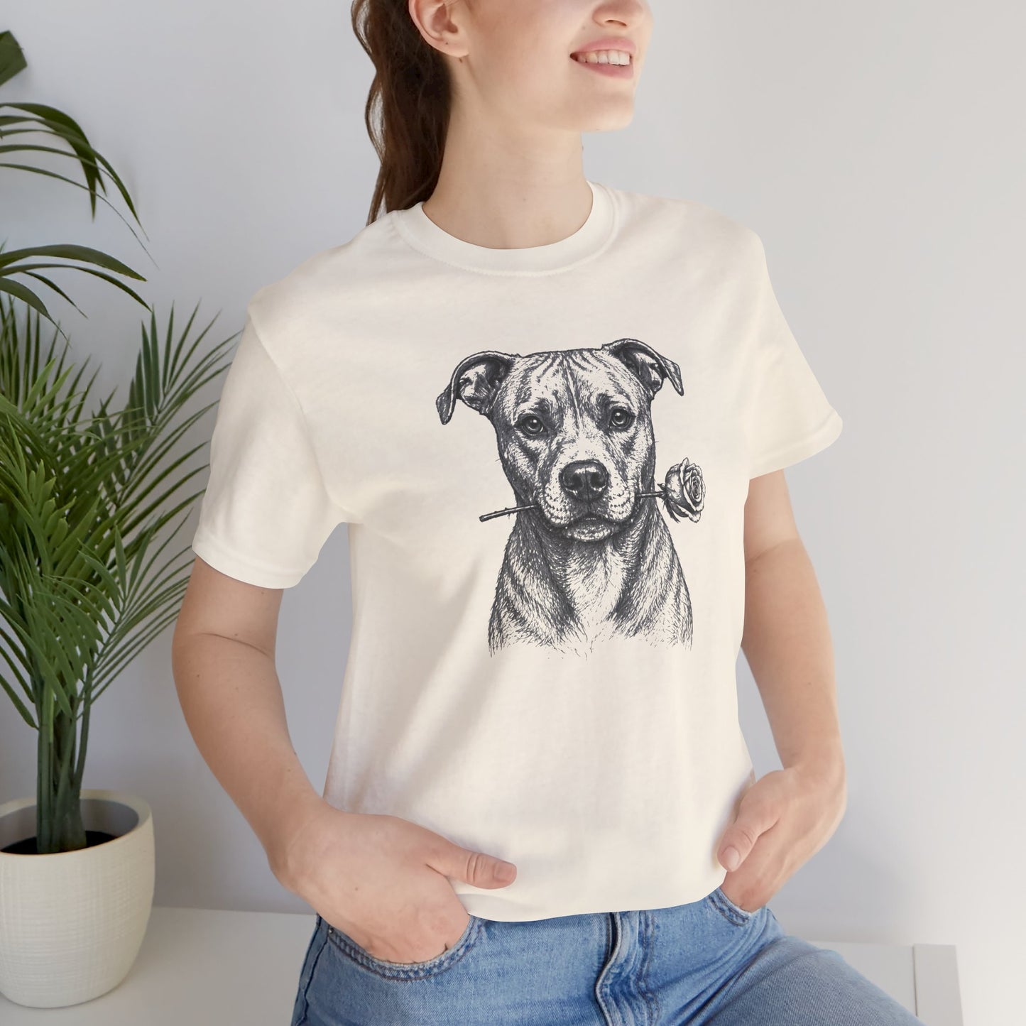 Pit Bull Rose Collection T-Shirt