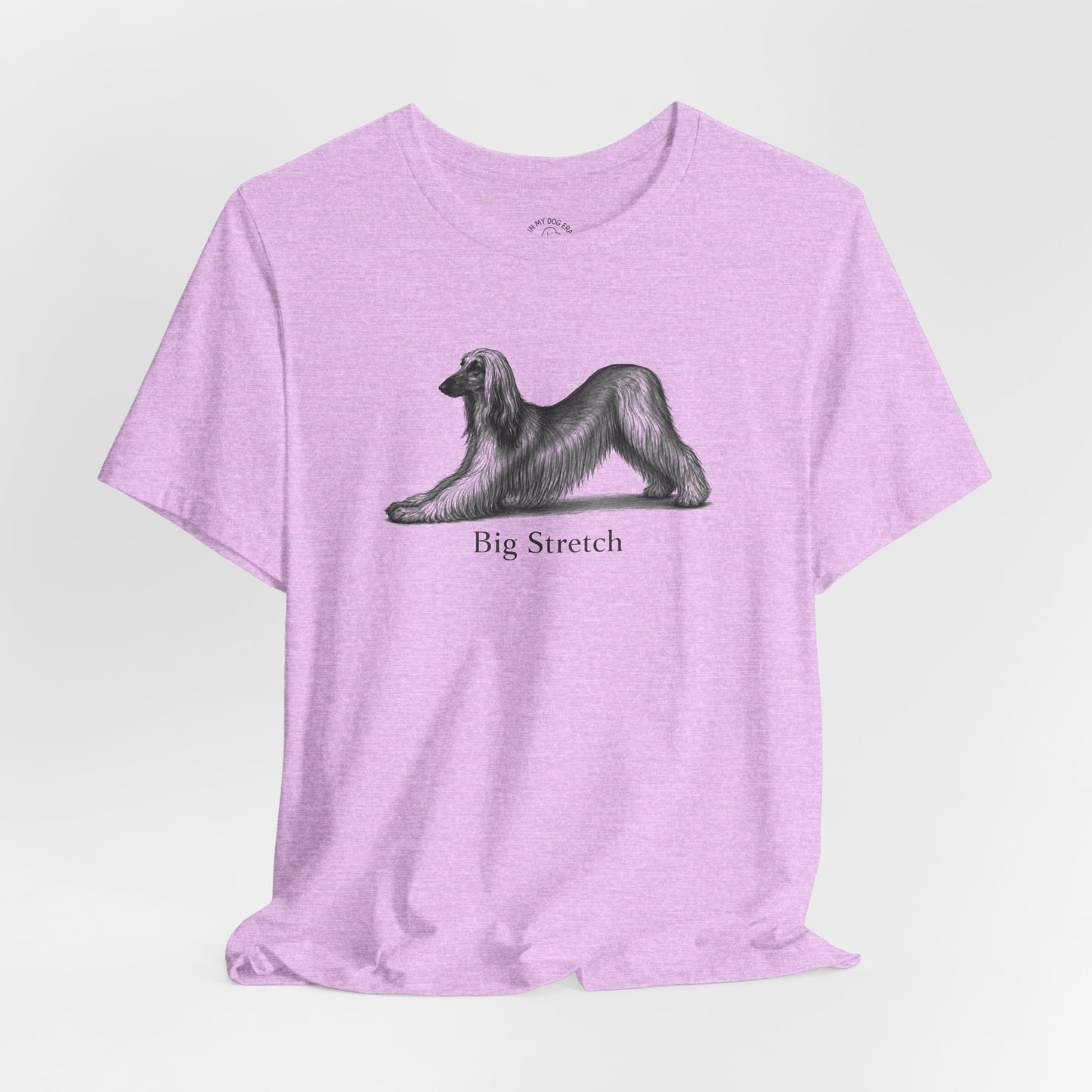 Big Stretch Afghan Hound T-Shirt