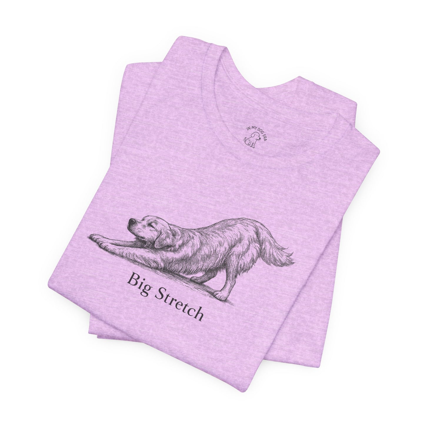 Big Stretch Golden Retriever T-Shirt