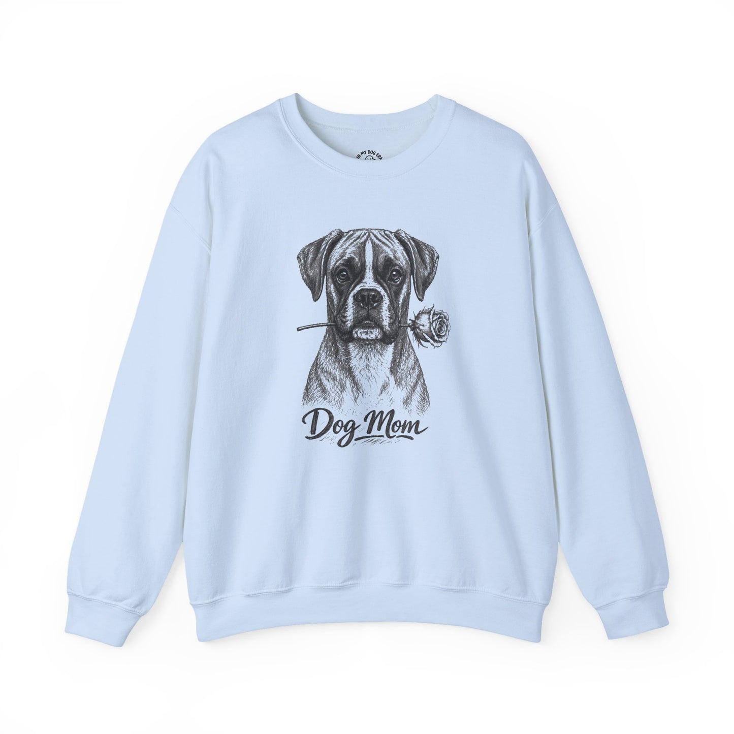 Boxer Dog Mom Sweatshirt (Rose Collection)
