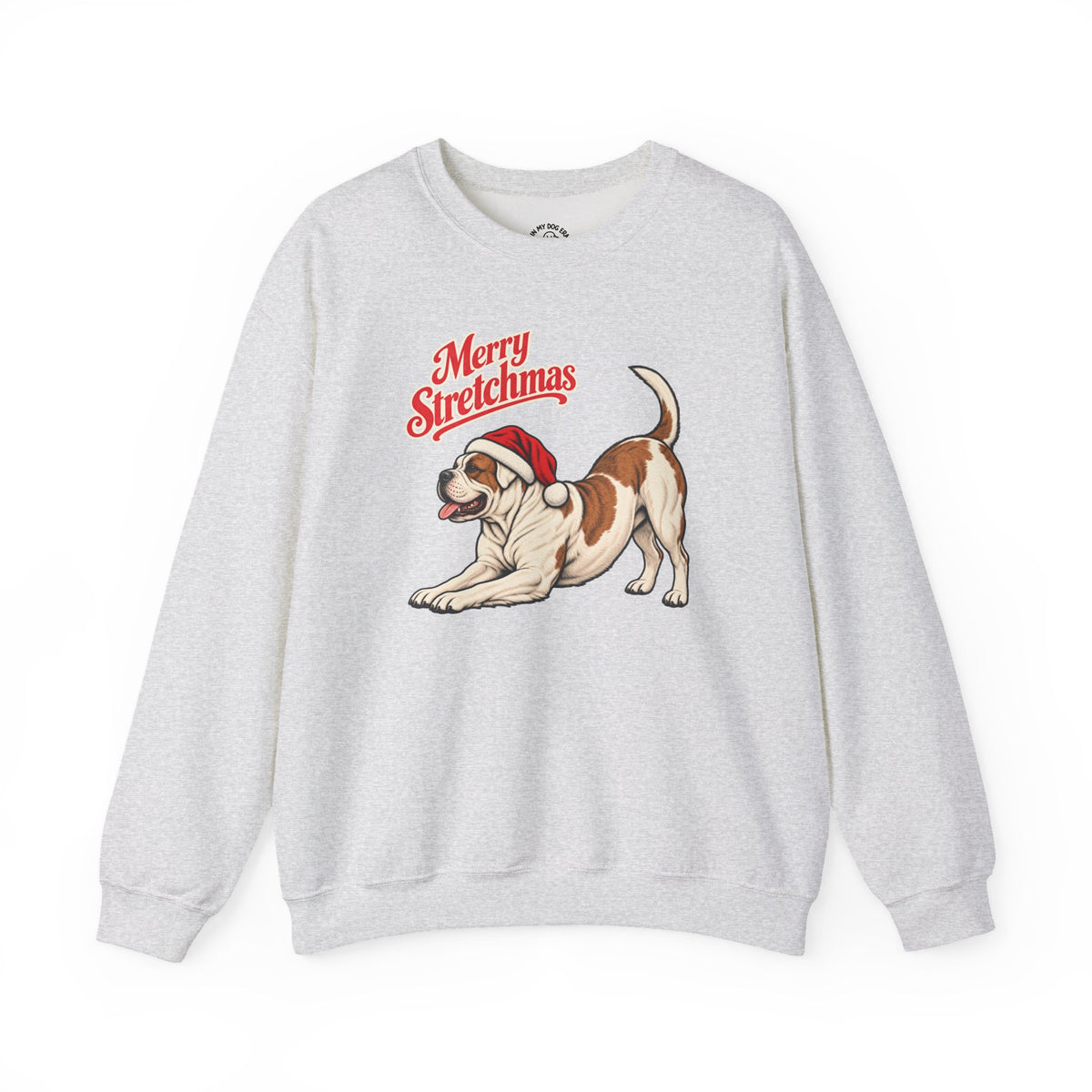 American Bulldog Christmas Sweatshirt | Merry Stretchmas