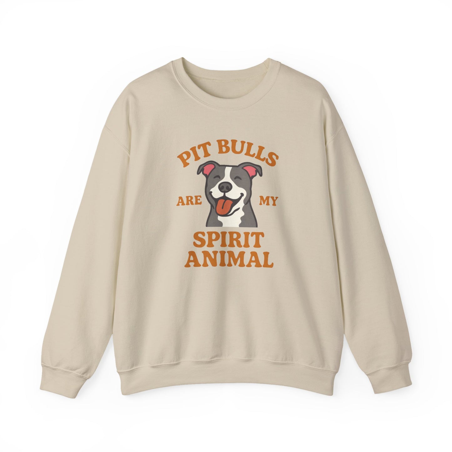 Pit Bulls Are My Spirit Animal Sweatshirt