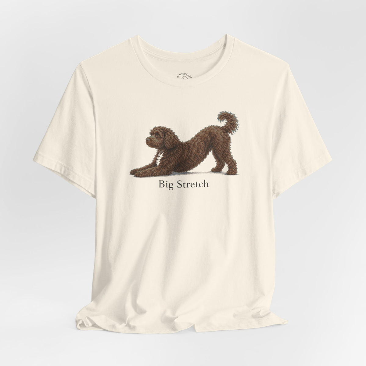 Big Stretch Portuguese Water Dog (Brown) T-Shirt