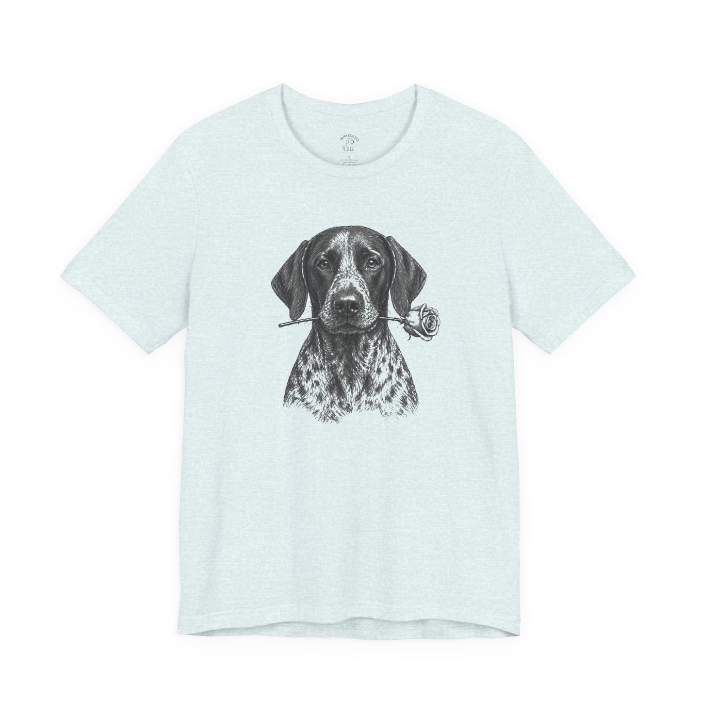 German Shorthaired Pointer GSP Rose Collection T-Shirt
