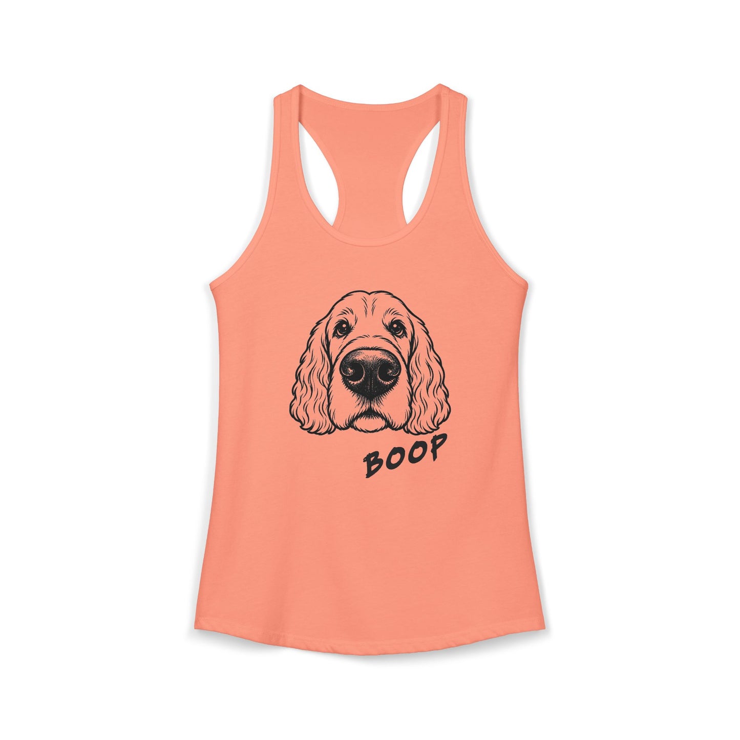 BOOP Classic - English Cocker Spaniel - Women's Racerback Tanktop