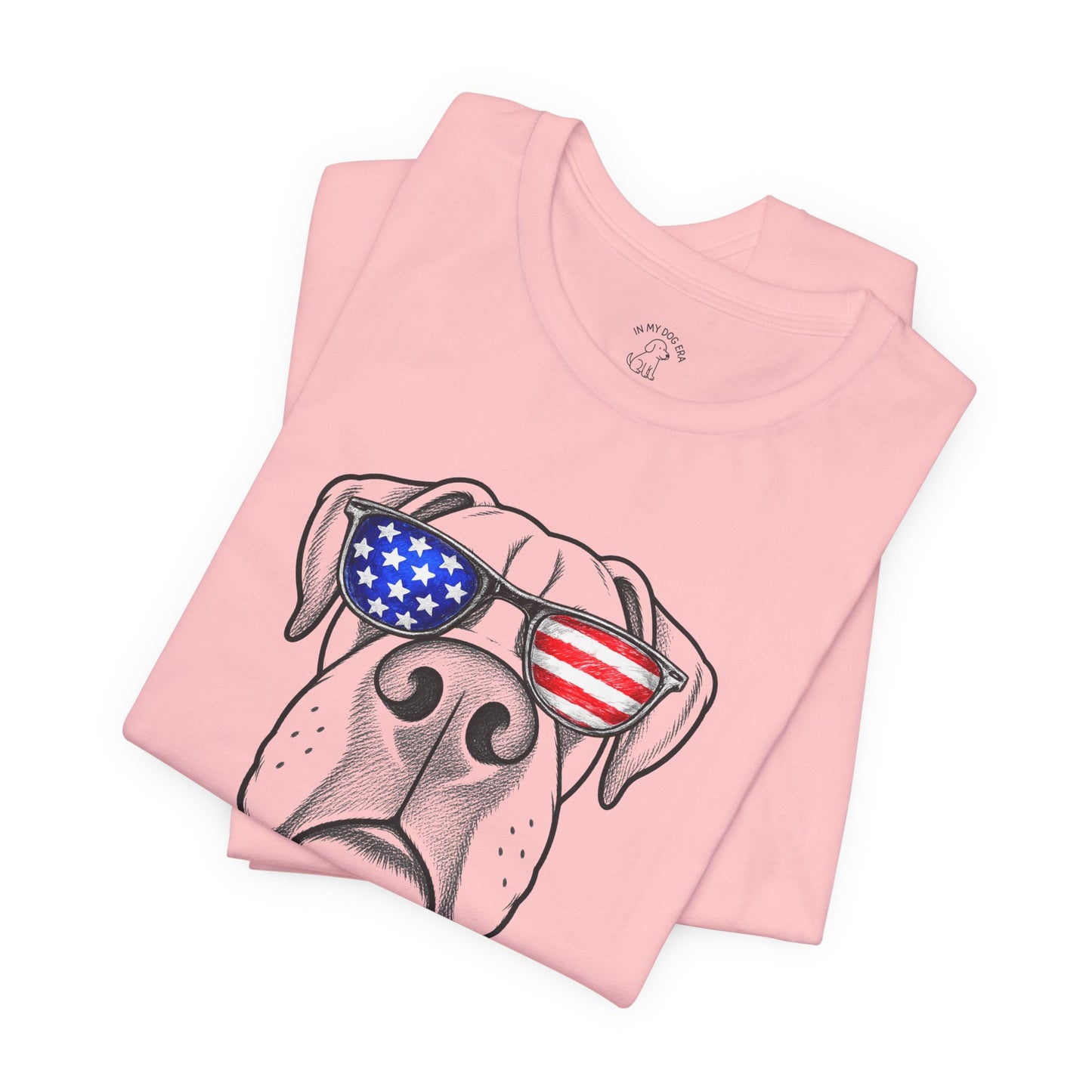 Red, White & BOOP Boxer T-Shirt