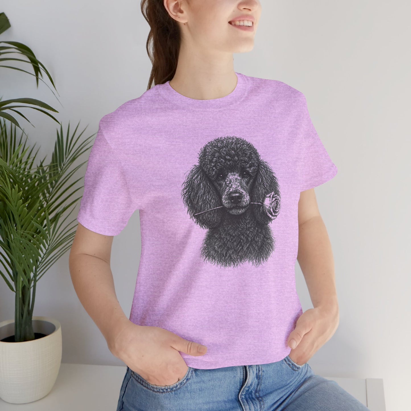 Poodle Rose Collection T-Shirt