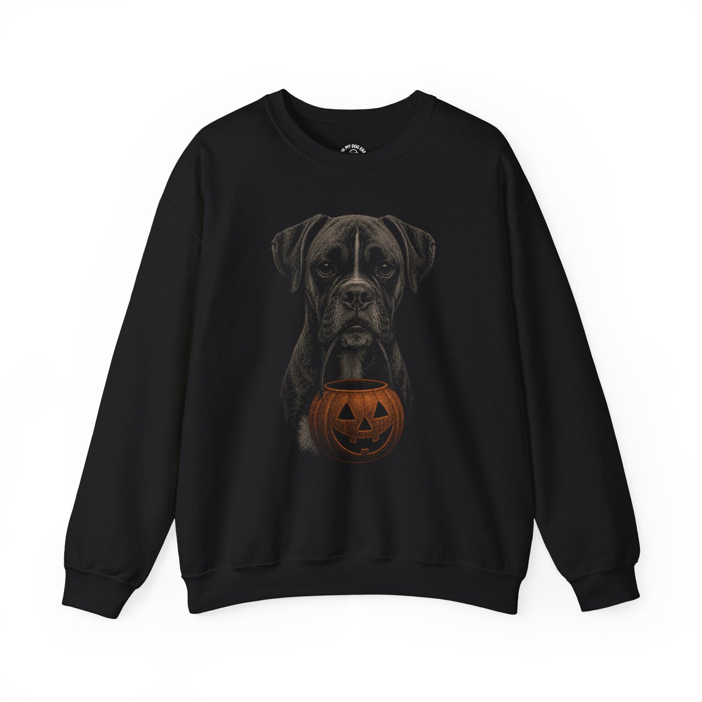 Boxer Halloween Sweatshirt – Boop or Treat