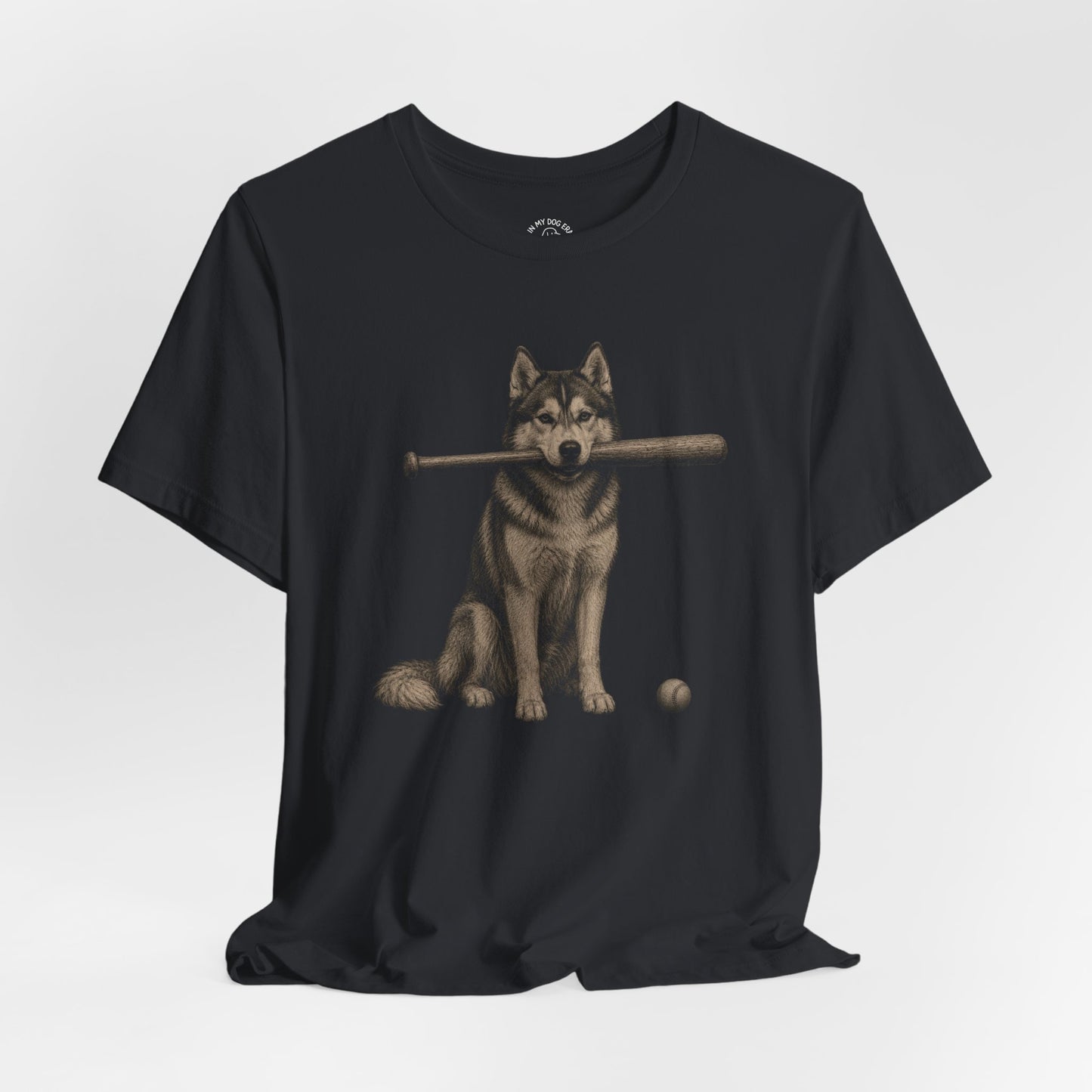 Bat Dog Husky T-Shirt