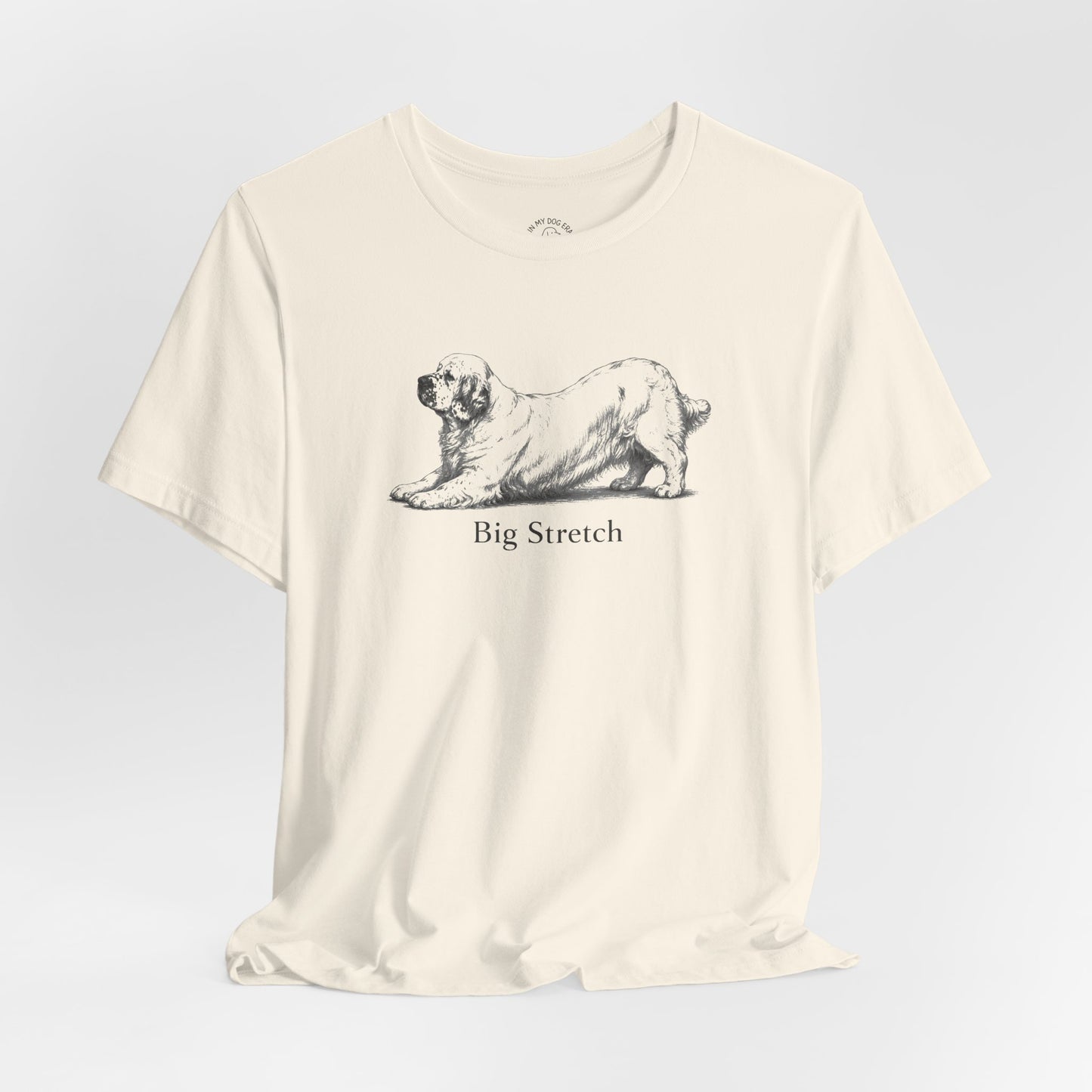 Big Stretch Clumber Spaniel T-Shirt