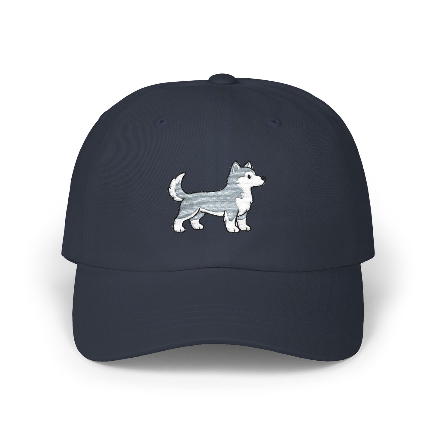 Husky Embroidered Hat