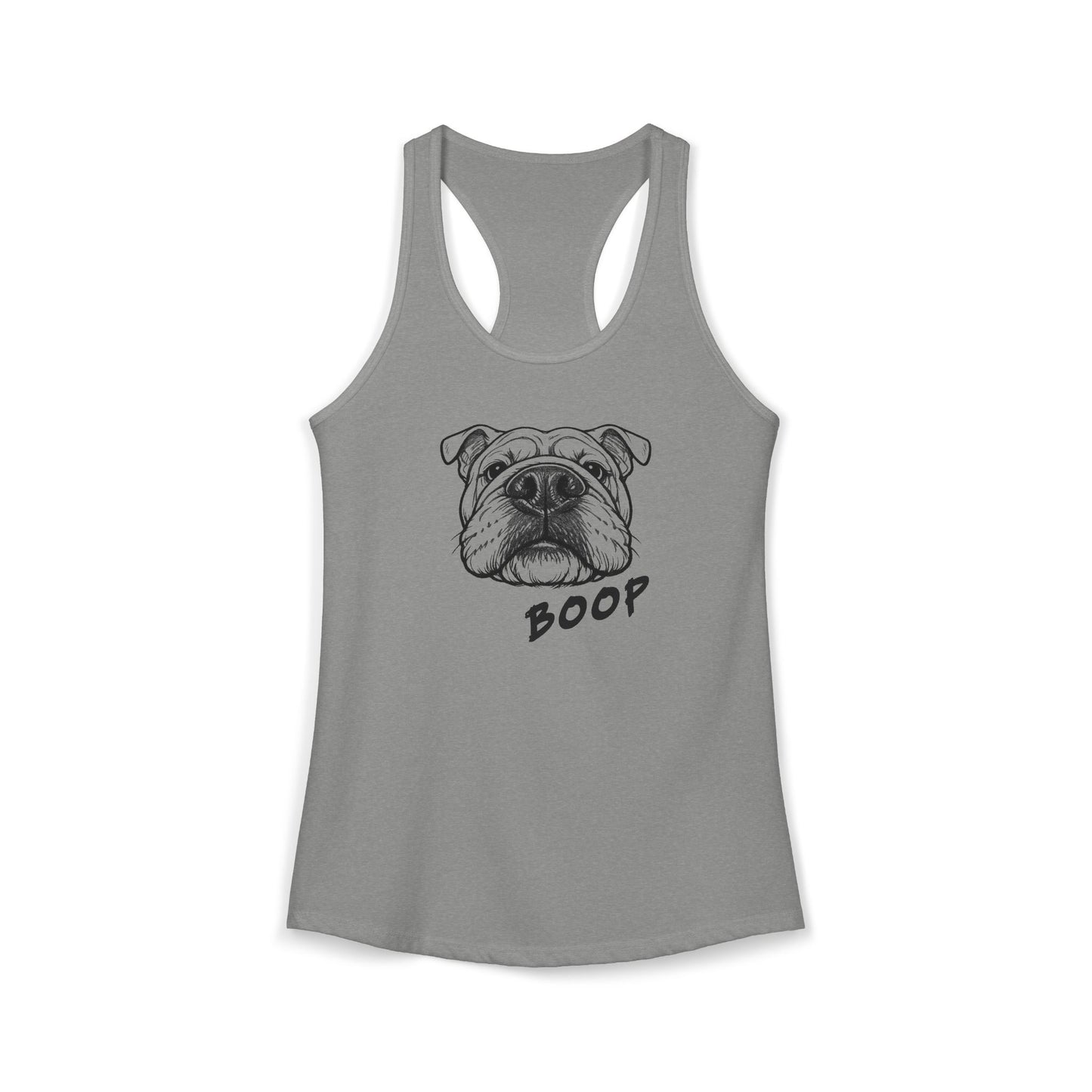 BOOP Classic - English Bulldog - Women's Racerback Tanktop