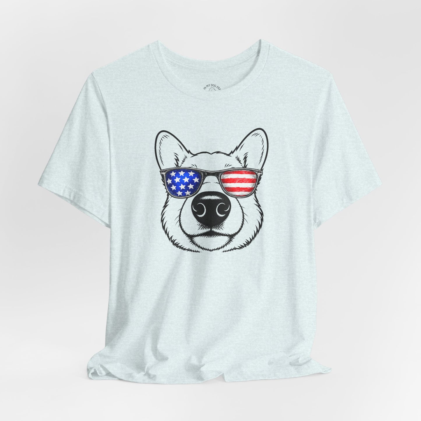 Red, White & BOOP Corgi T-Shirt