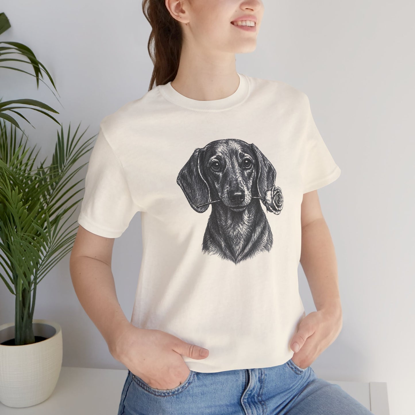 Dachshund Rose Collection T-Shirt