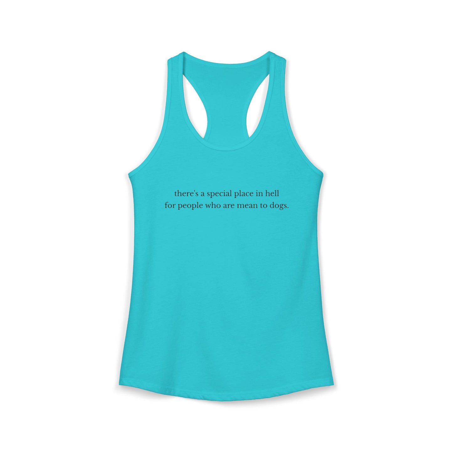 Special Place in Hell - Dog Lover Women's Racerback Tanktop