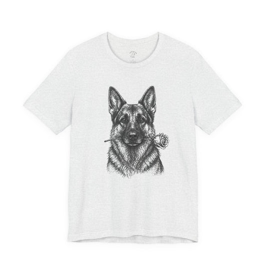 German Shepherd Rose Collection T-Shirt