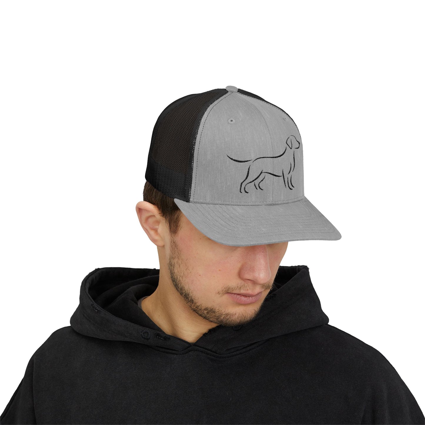 Labrador Retriever Minimalist Trucker Hat