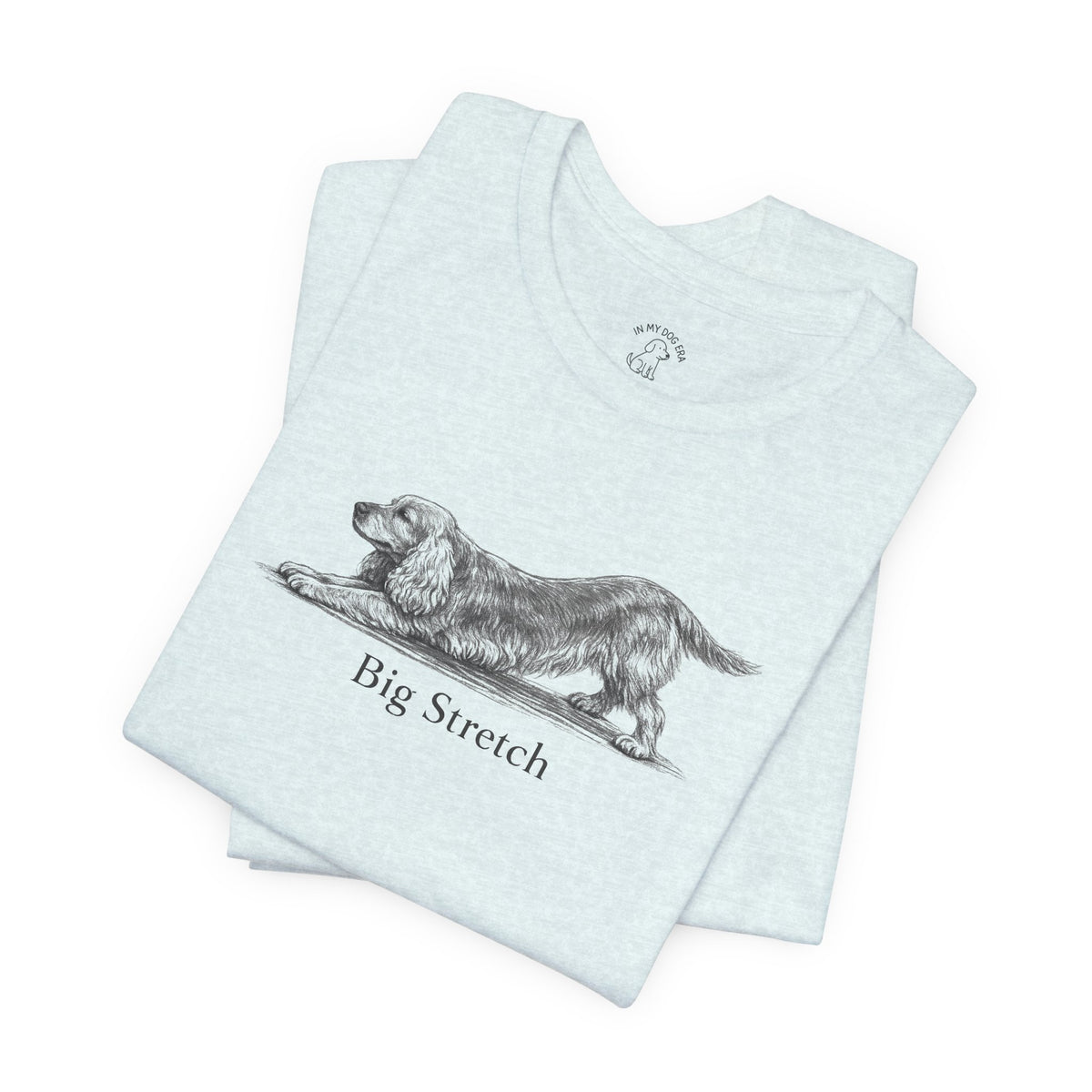 Big Stretch English Cocker Spaniel T-Shirt
