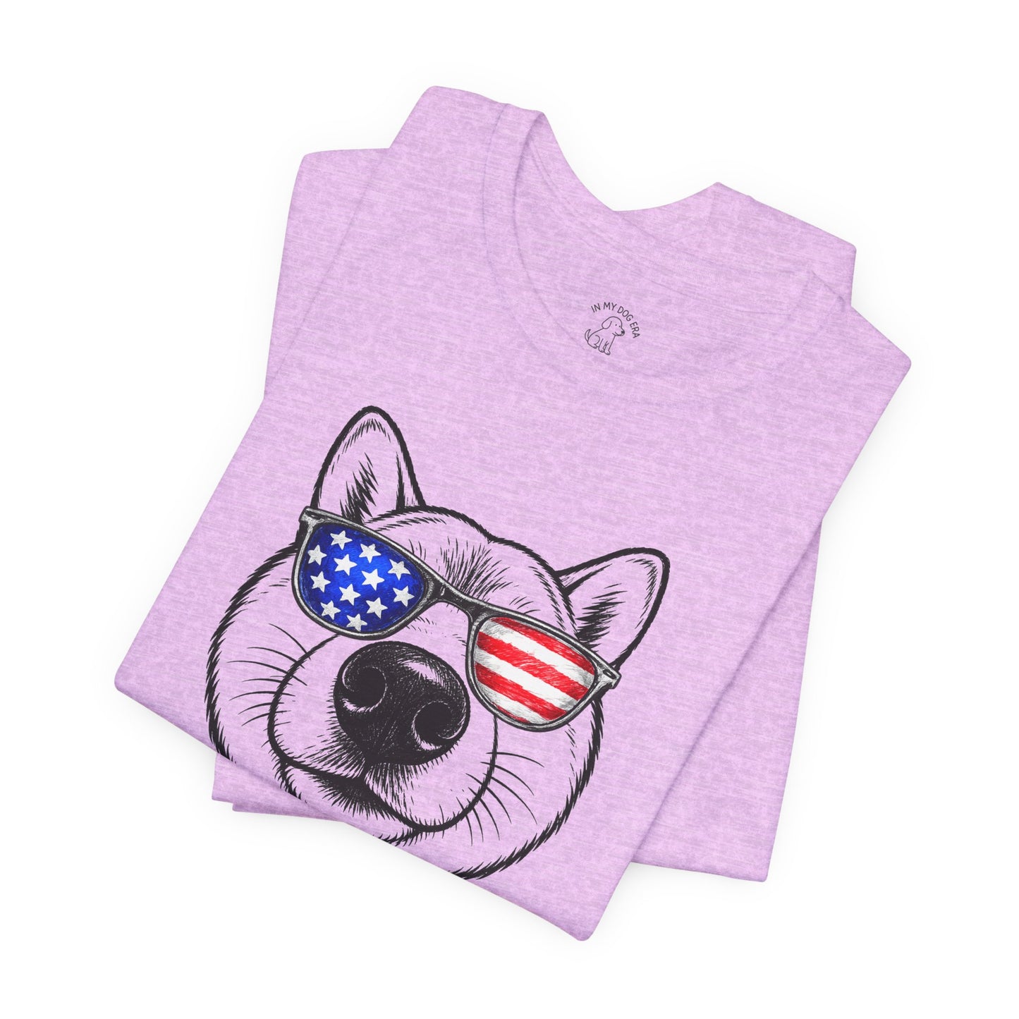 Red, White & BOOP Shiba Inu T-Shirt