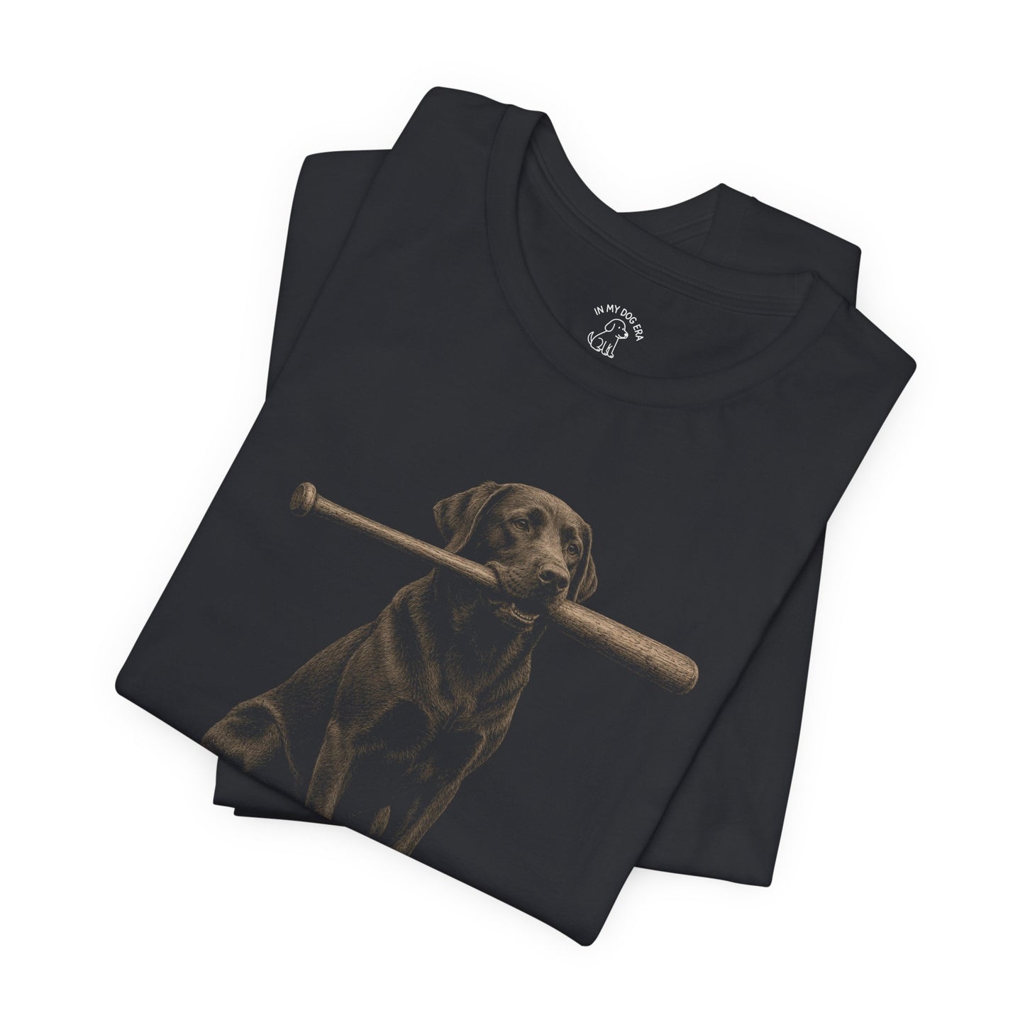 Bat Dog Chocolate Labrador Retriever T-Shirt