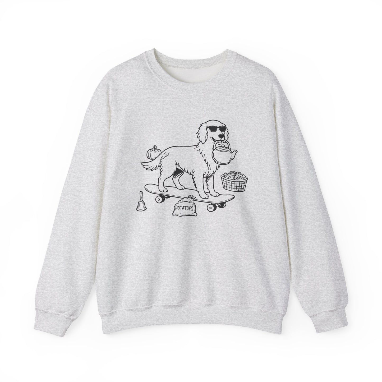 Duke on a Skateboard Sweatshirt