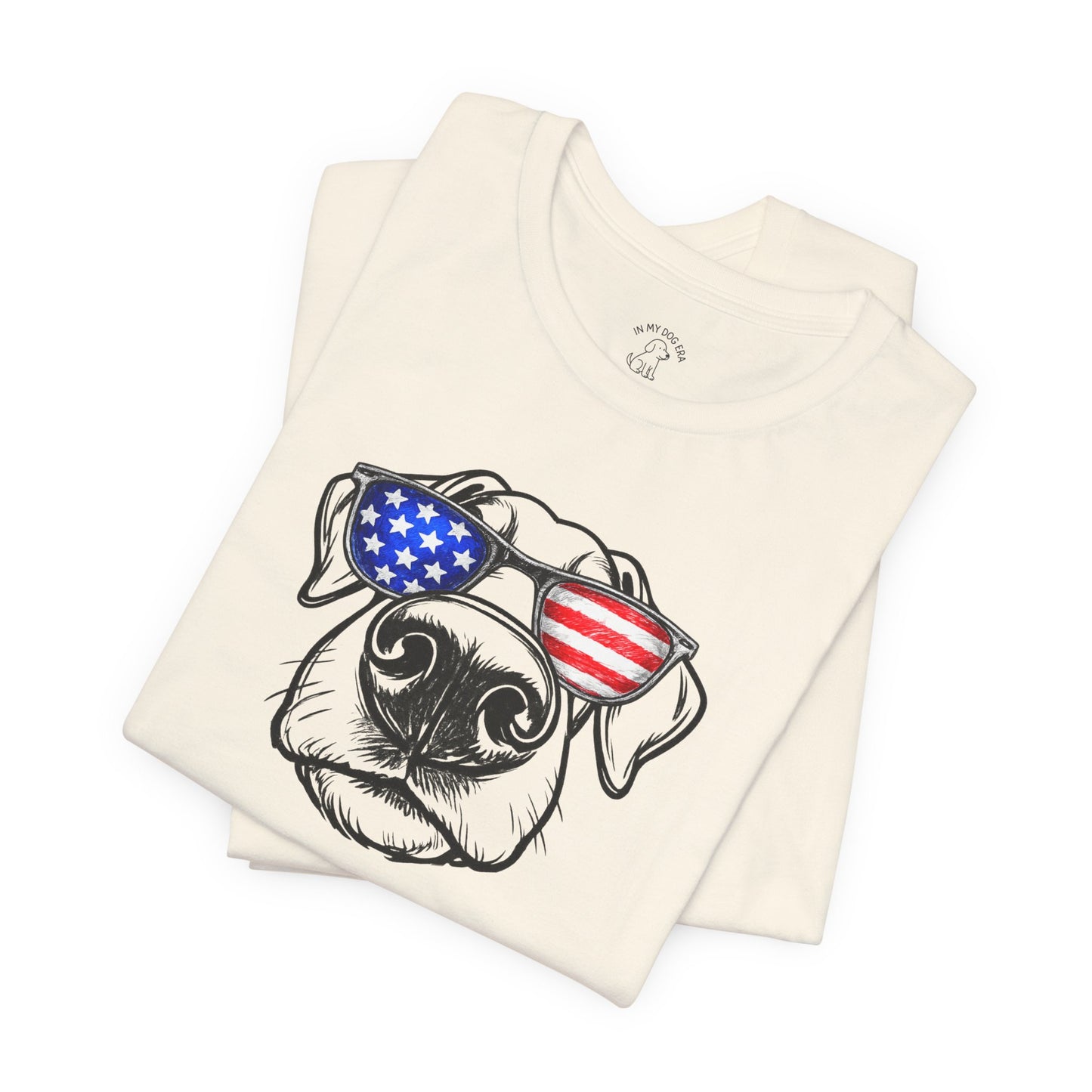 Red, White & BOOP Doberman T-Shirt
