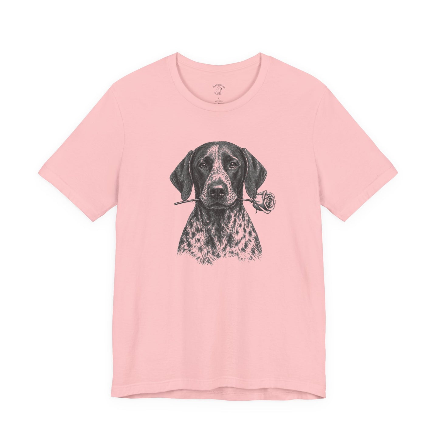 German Shorthaired Pointer GSP Rose Collection T-Shirt