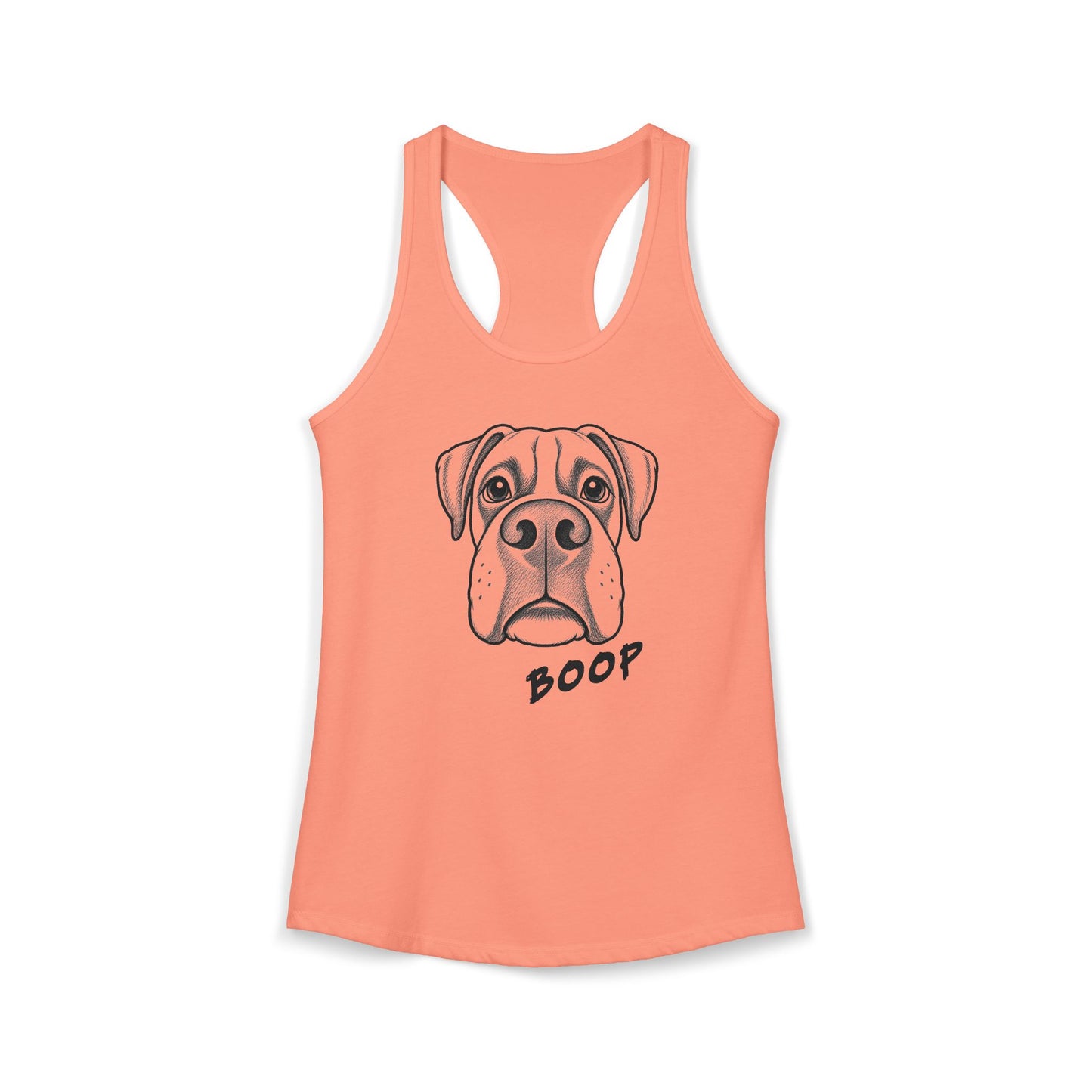 BOOP Classic - Boxer - Women's Racerback Tanktop