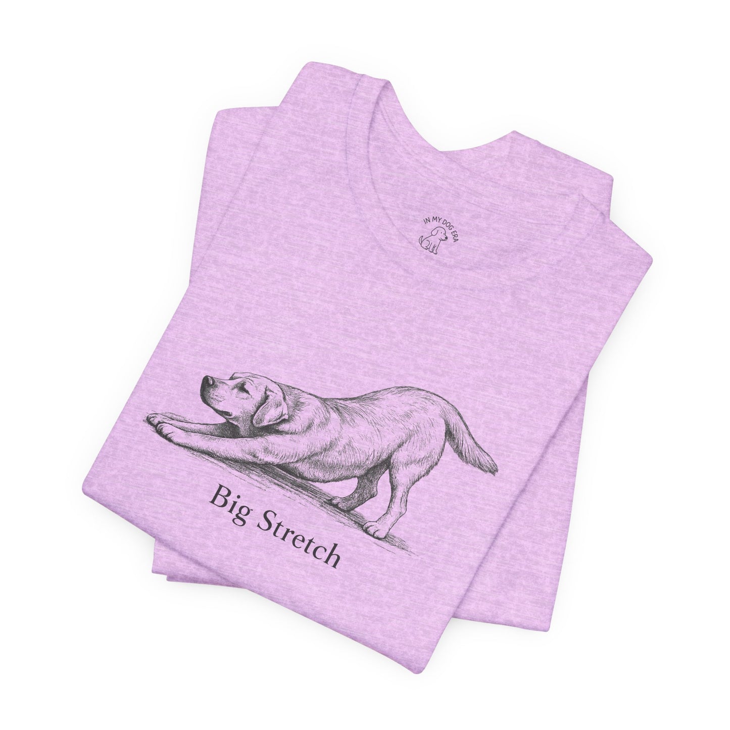 Big Stretch Yellow Labrador Retriever T-Shirt