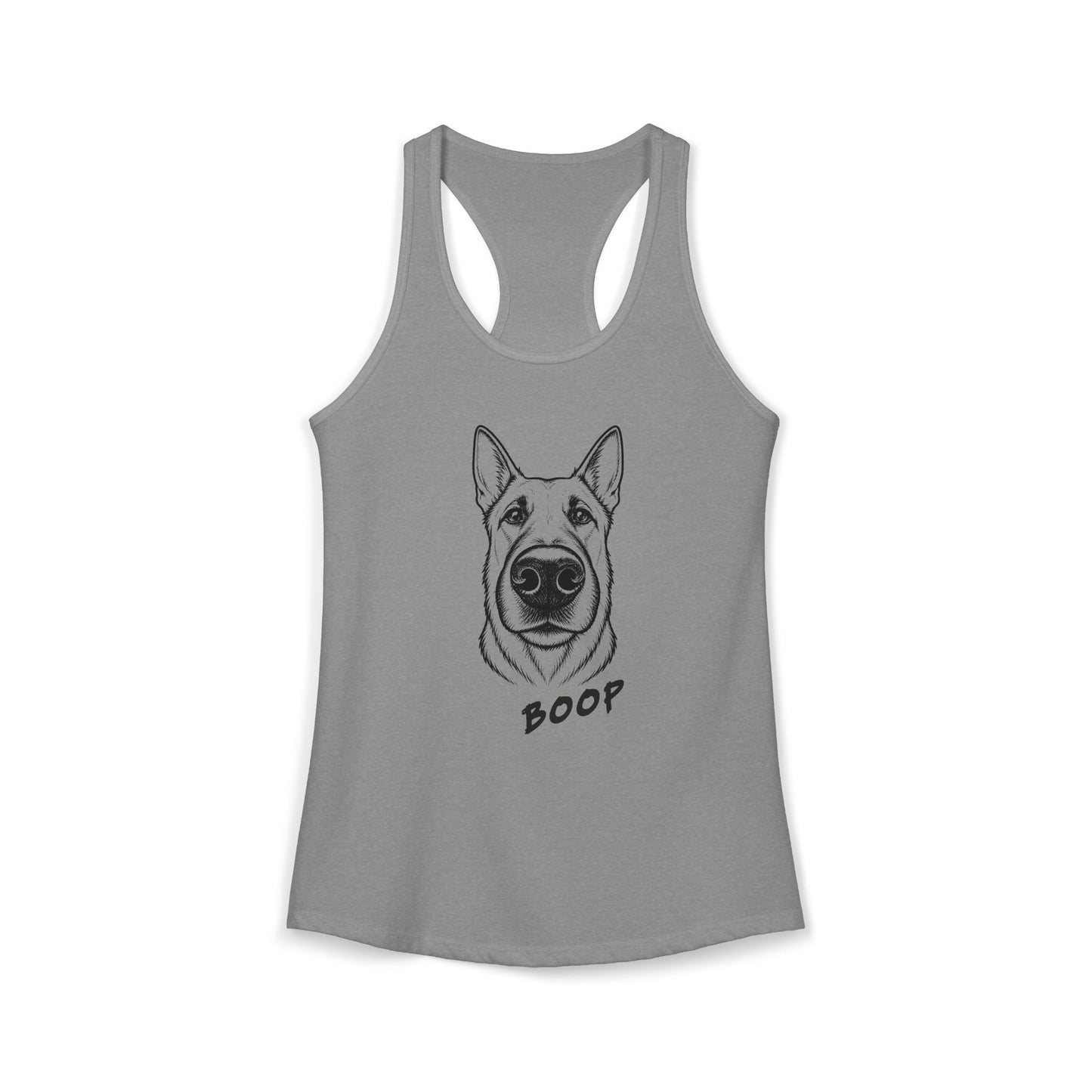BOOP Classic - Belgian Malinois - Women's Racerback Tanktop