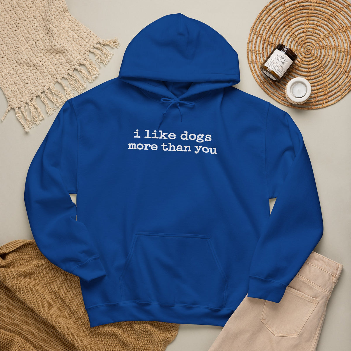 I Like Dogs More Than You Hoodie