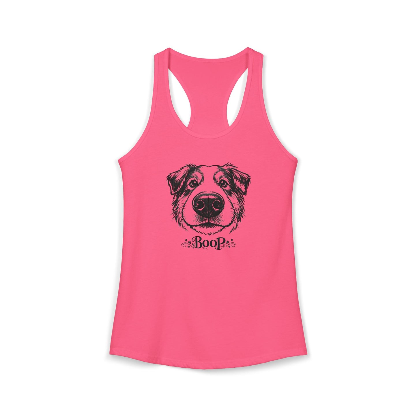 BOOP Australian Shepherd - Women's Racerback Tanktop