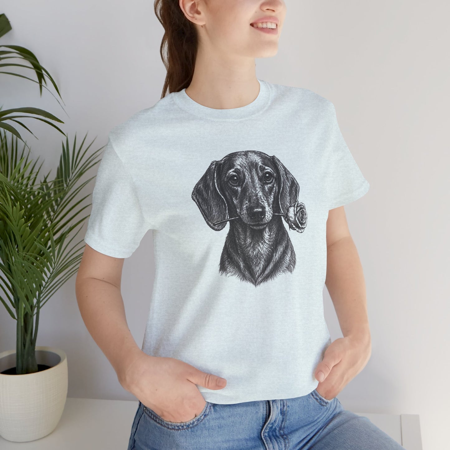 Dachshund Rose Collection T-Shirt
